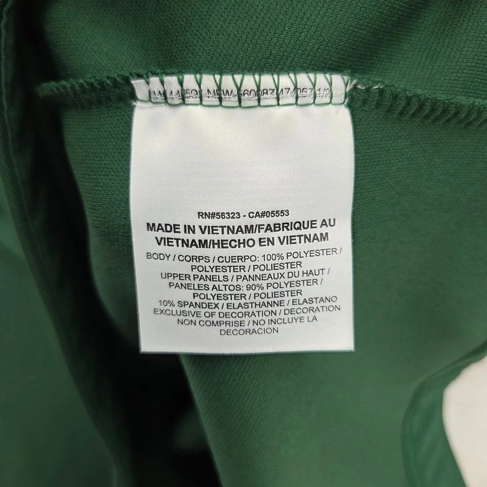Nike Golf Tour Performance Quarter Zip Pullover Men Large Green 639883-341